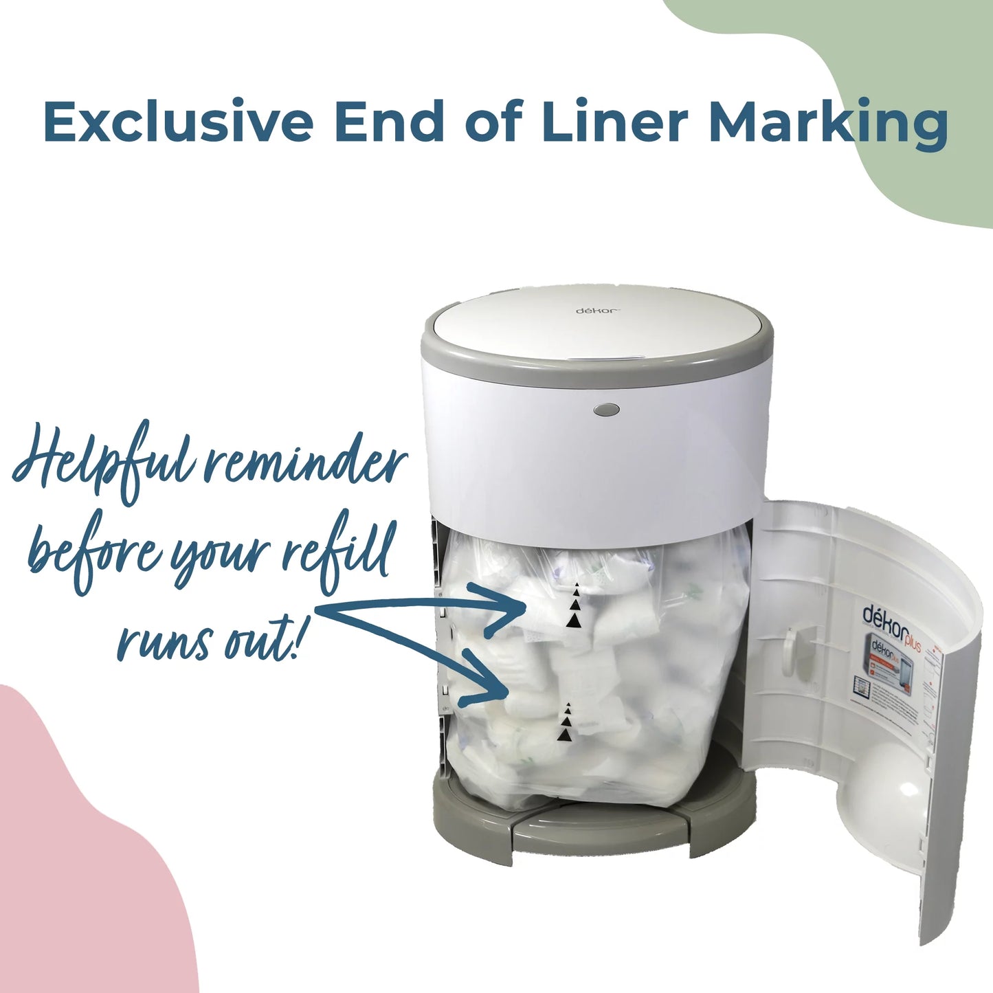 plus Diaper Pail Refills | 2 Count