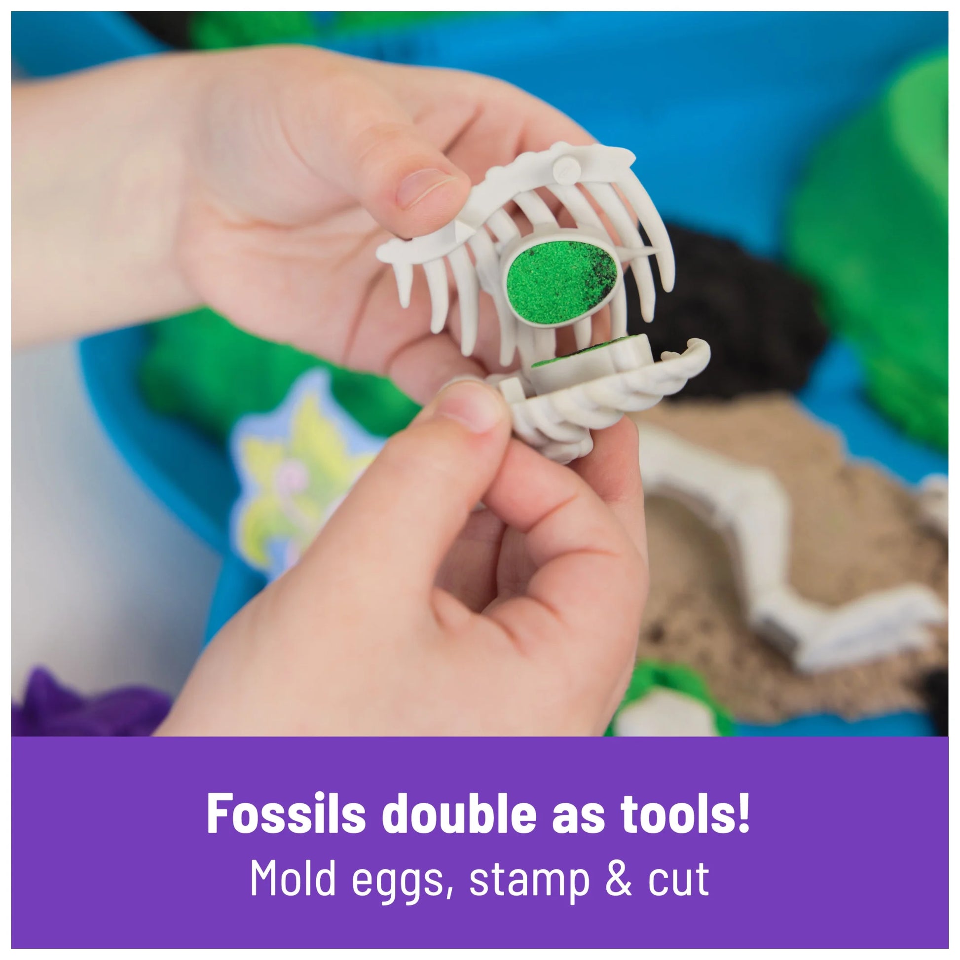 , T-Rex Dig Set with 1.5Lbs Play Sand & Tools