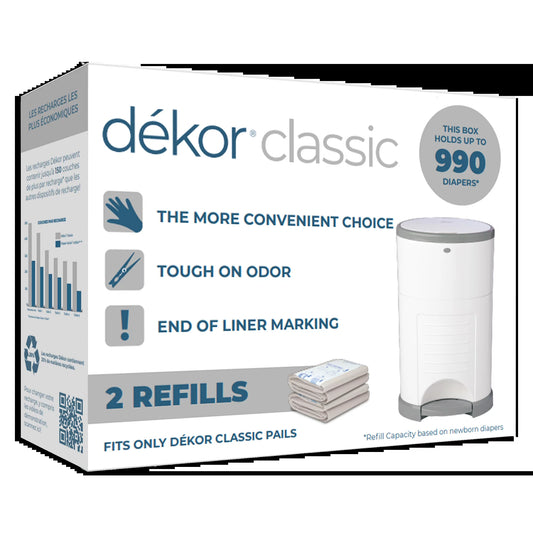 Classic Diaper Pail Refills | 2 Count