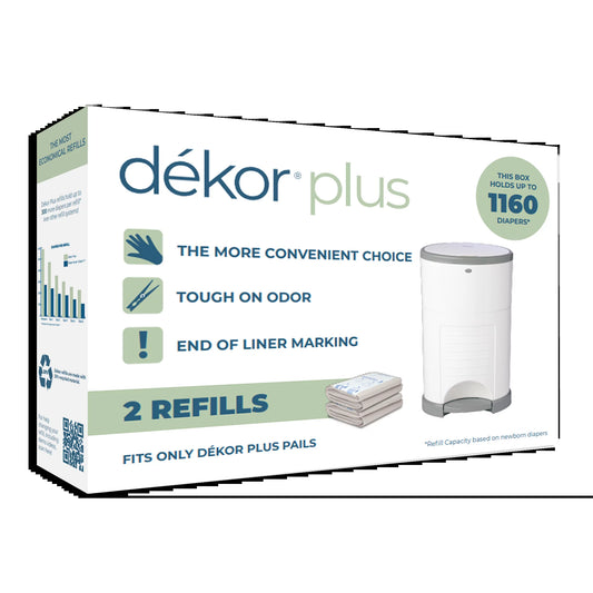 plus Diaper Pail Refills | 2 Count