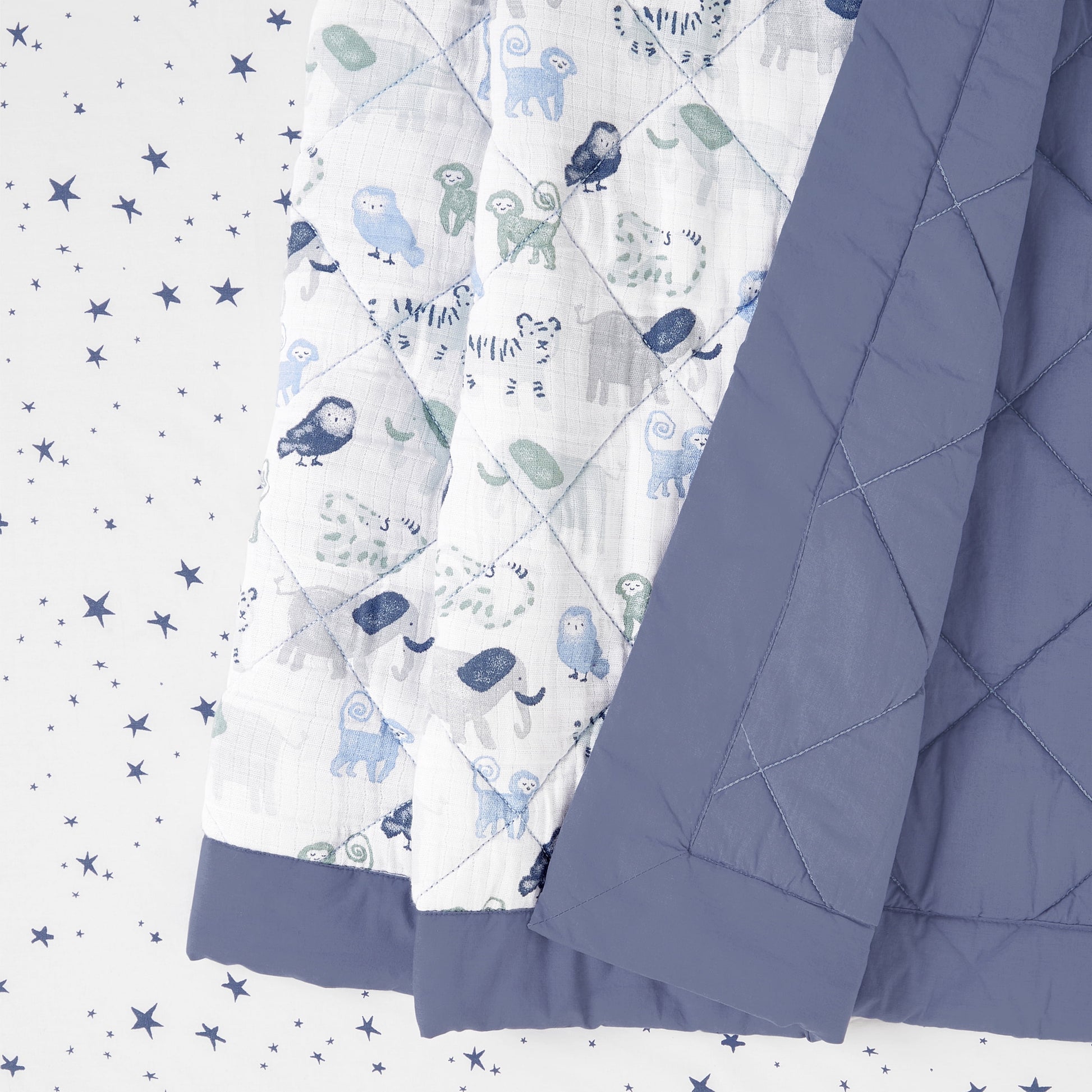 ™ Essentials, Cotton Crib Bedding Set , Time to Dream, Boys, Infants, 3-Piece Set