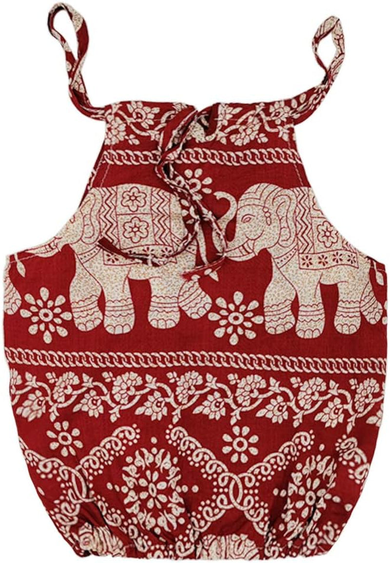 Baby Girls Boho Elephant Tops Harem Pants 2 Piece Outfits