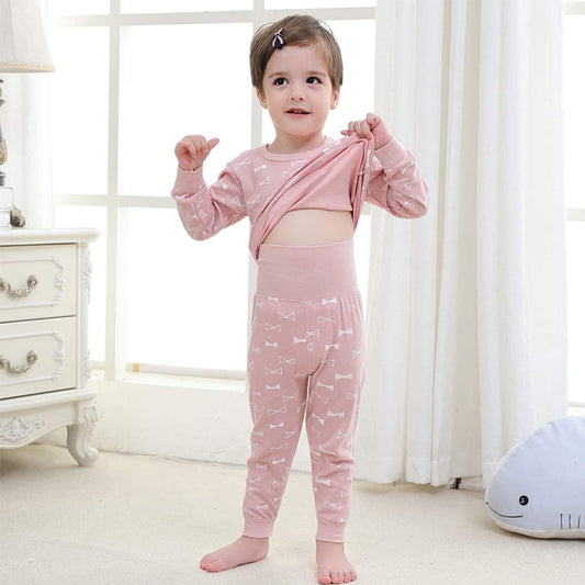 100% Cotton Baby Boys Girls Pajamas Set Long Sleeve Sleepwear