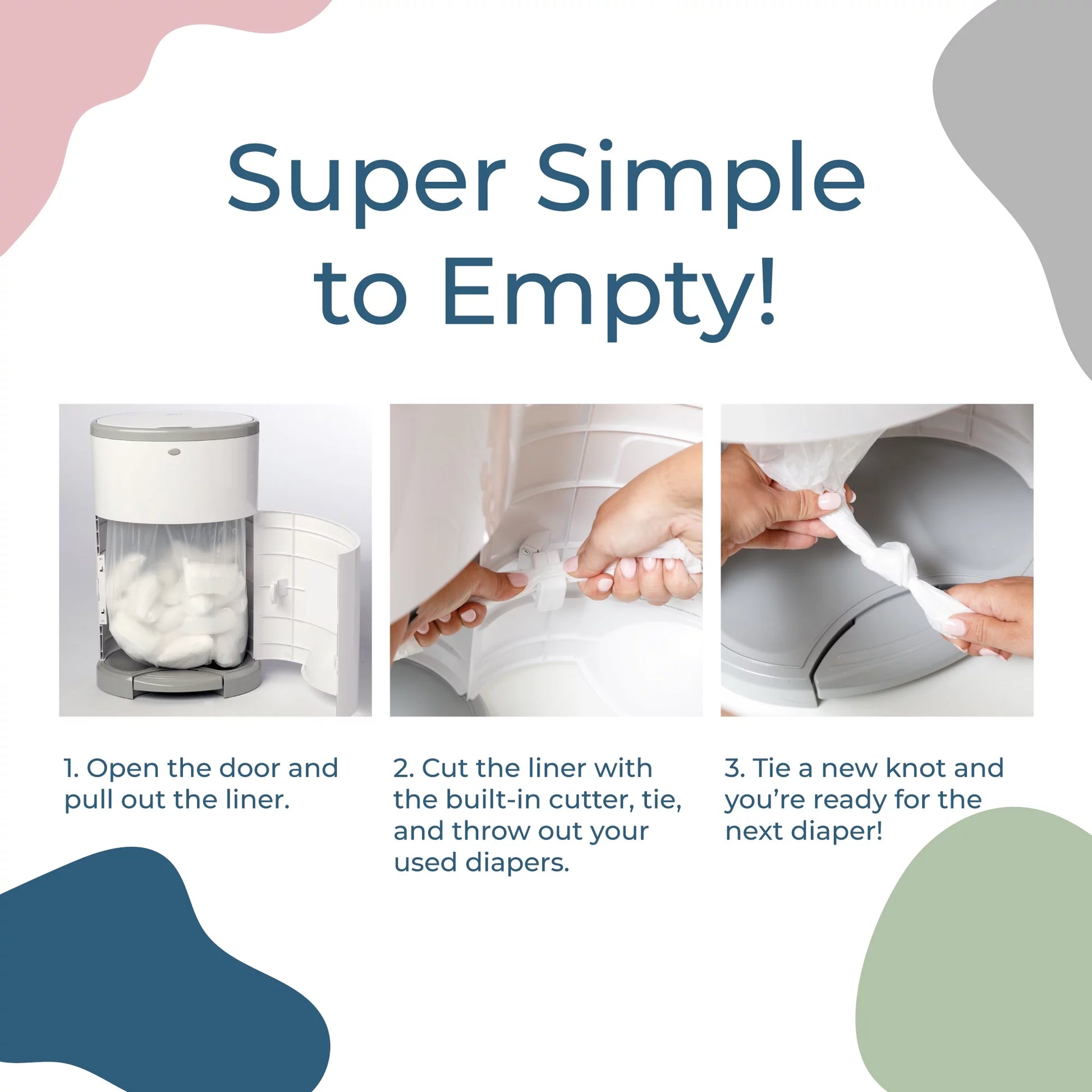 plus Diaper Pail Refills | 2 Count